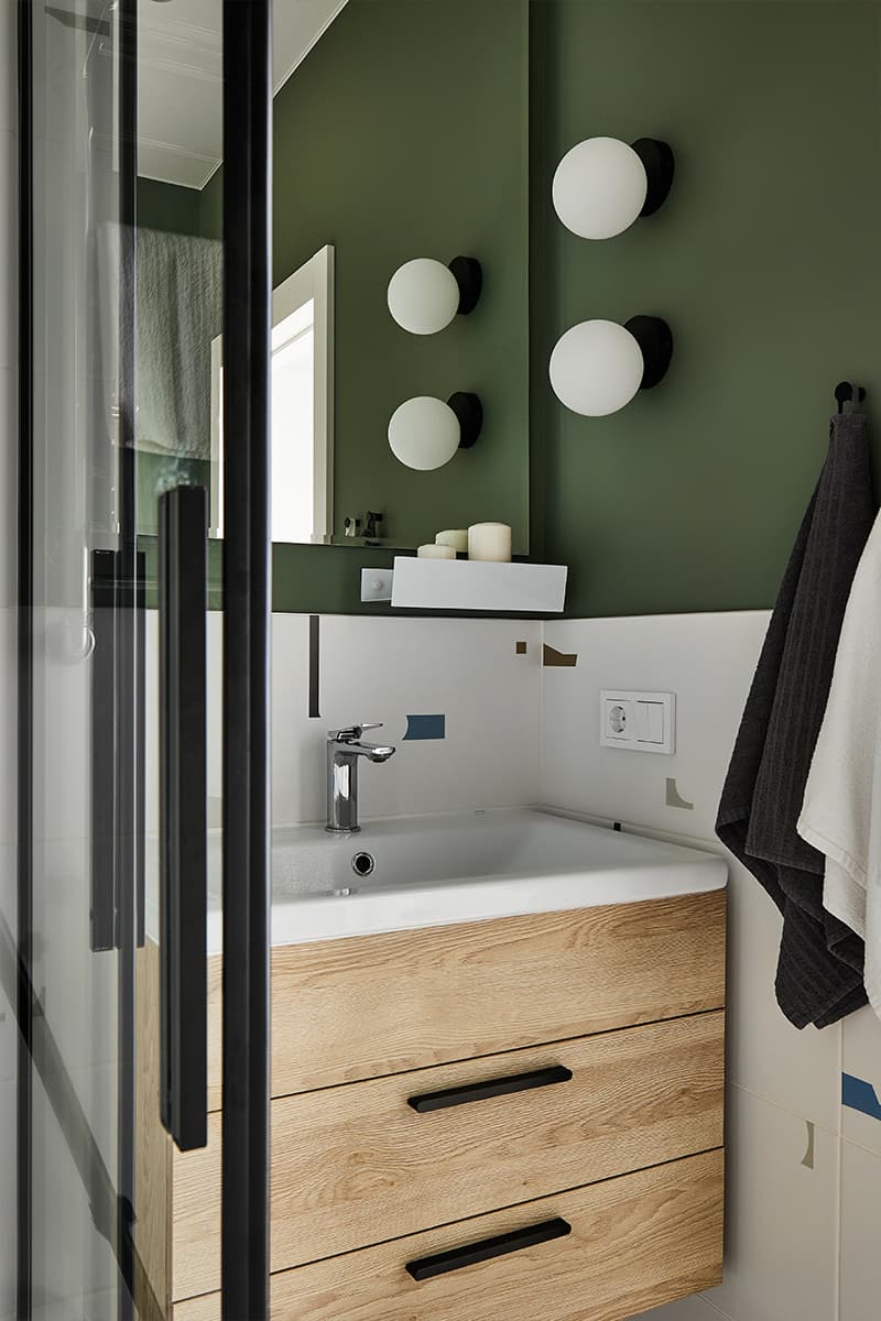 Теплый интерьер небольшой, но функциональной квартиры с винтажными деталями – проект Виолетты Колтан