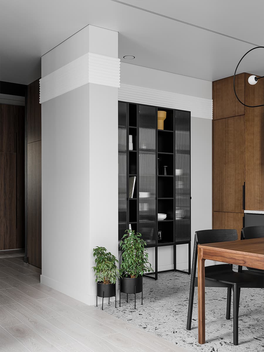 Интерьер квартиры с собственной музыкальной студией для молодого бизнесмена — проект Алины Пужак
