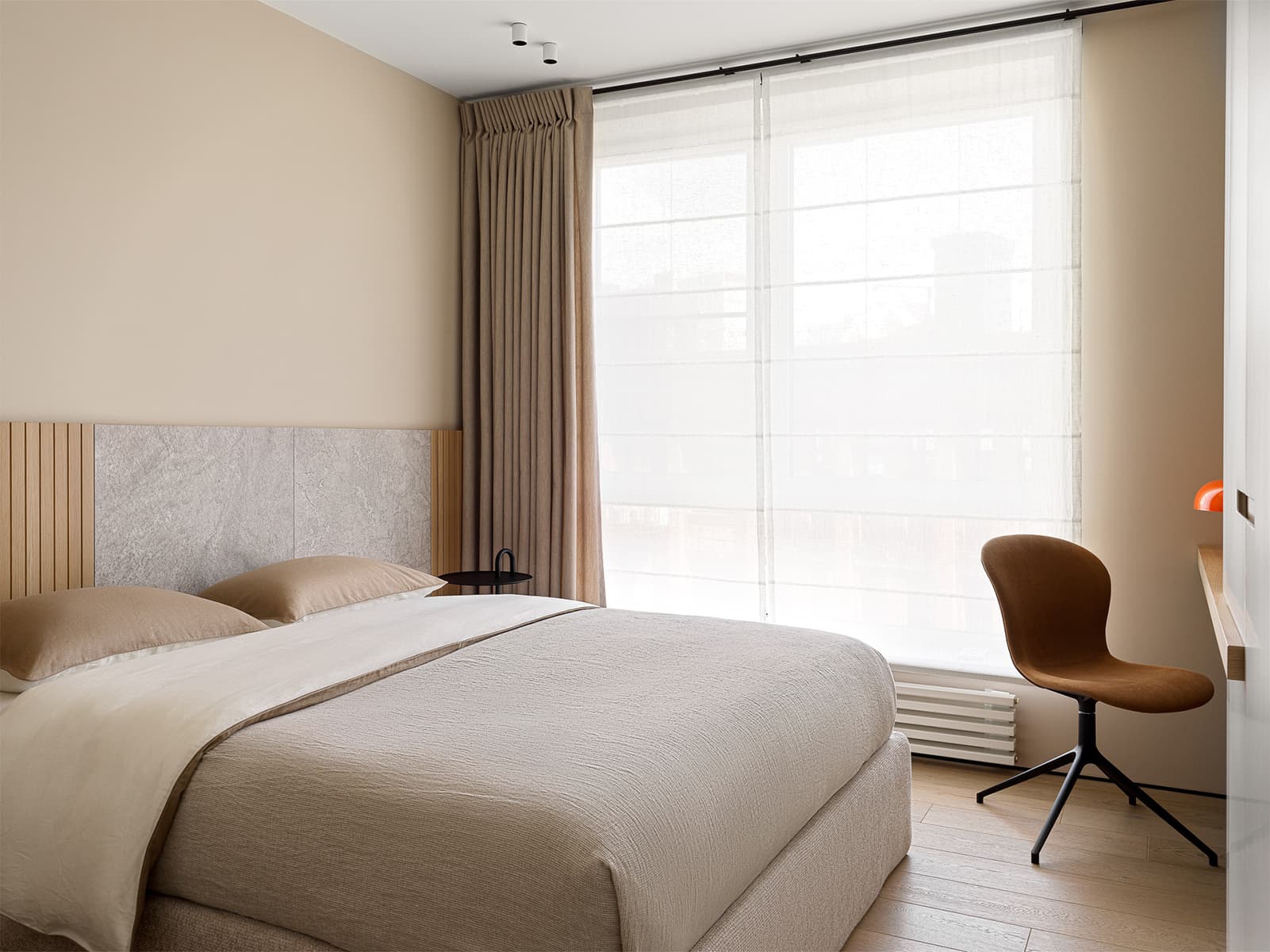 Гармоничный интерьер московской квартиры для семьи дизайнеров — проект студии ANGA PROJECT