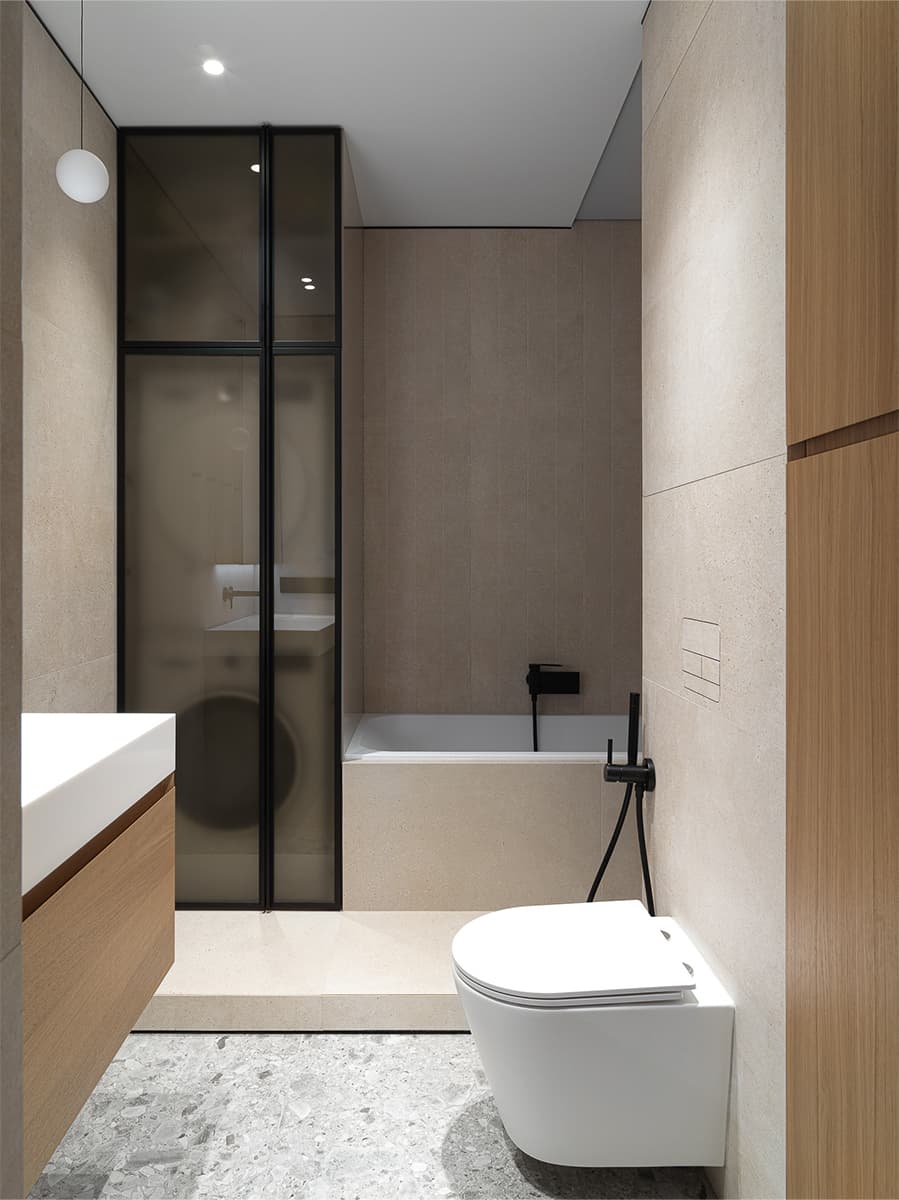 Гармоничный интерьер московской квартиры для семьи дизайнеров — проект студии ANGA PROJECT