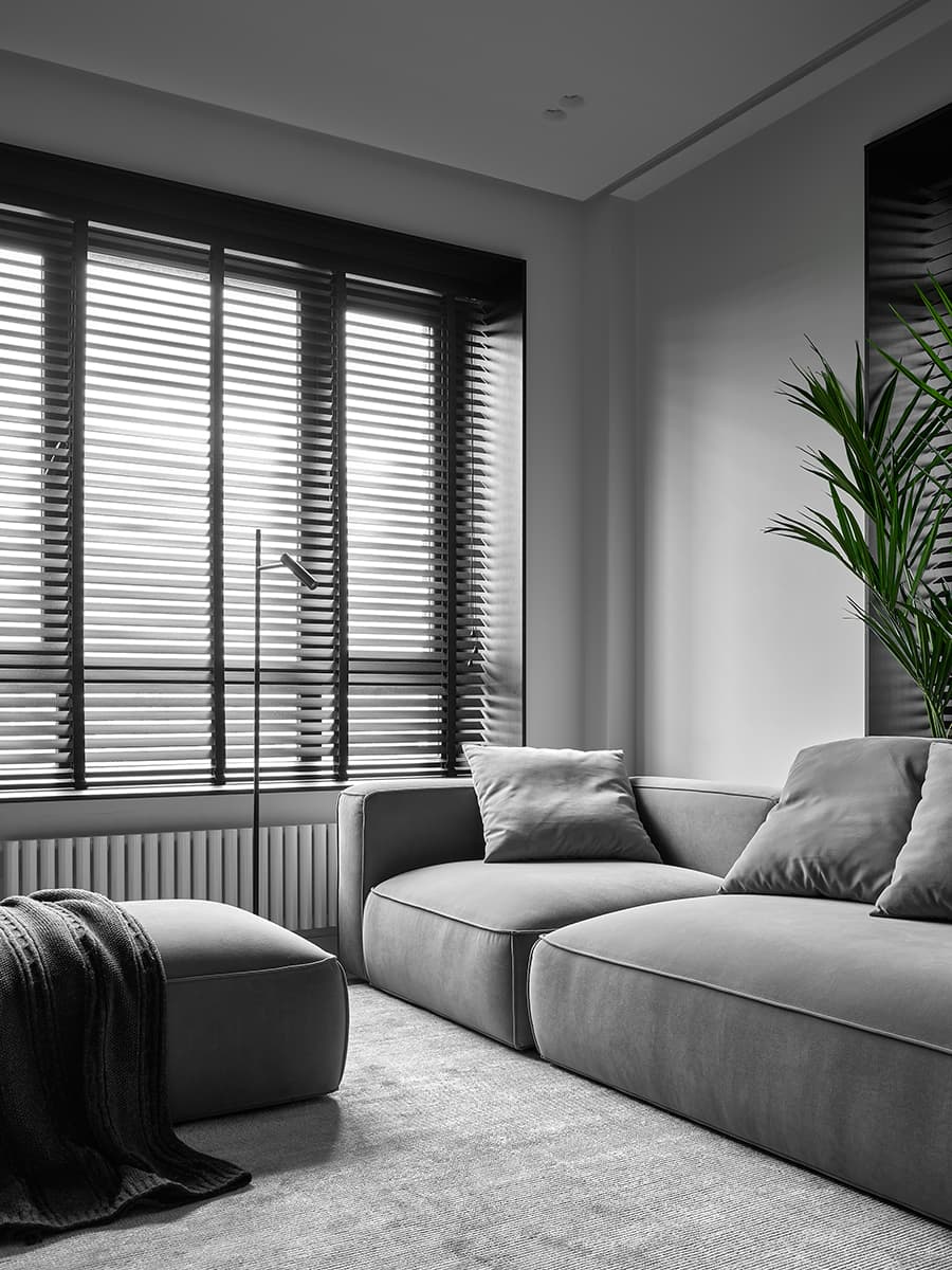 Минималистская квартира с разными световыми сценариями — проект GB Architects