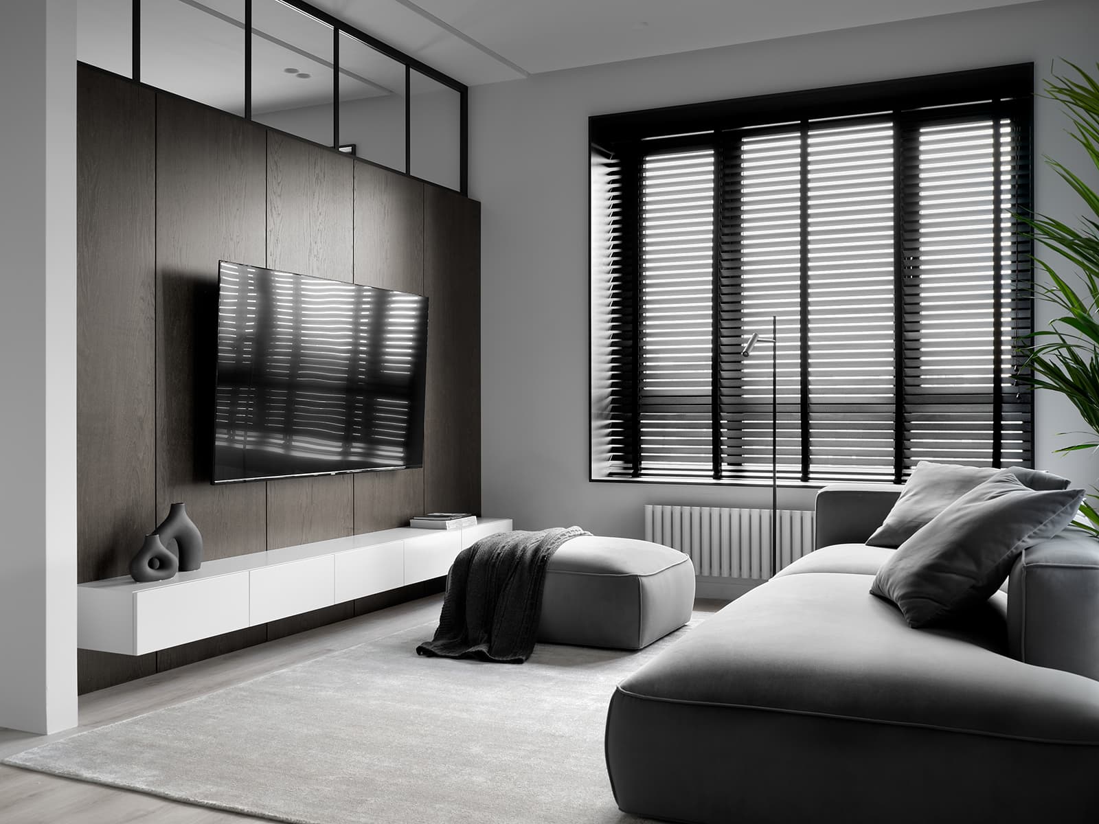 Минималистская квартира с разными световыми сценариями — проект GB Architects