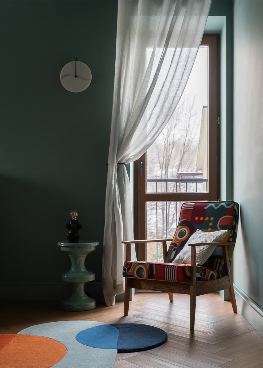 Многогранный интерьер уютного трехэтажного коттеджа в Алматы – проект Алисы Копыловой