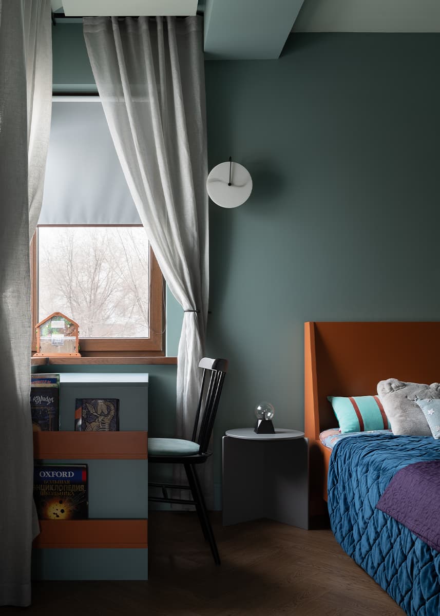 Многогранный интерьер уютного трехэтажного коттеджа в Алматы – проект Алисы Копыловой