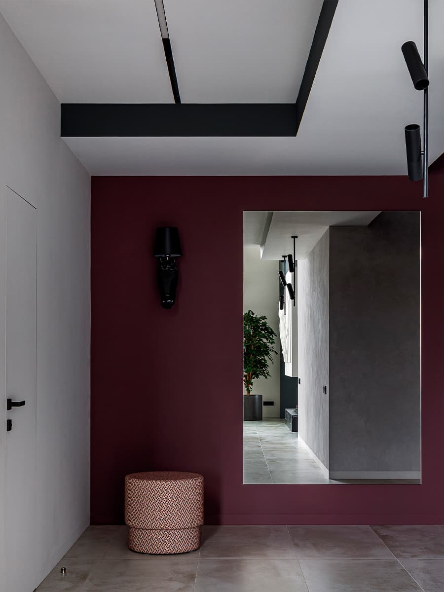 Двусветная гостиная и уютные красочные спальни в интерьере дома для большой семьи – проект Анны Шаповаловой