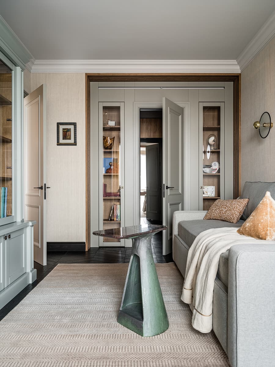 Образ детских воспоминаний в интерьере квартиры для семьи кинопродюсера – проект Валерии Виноградовой