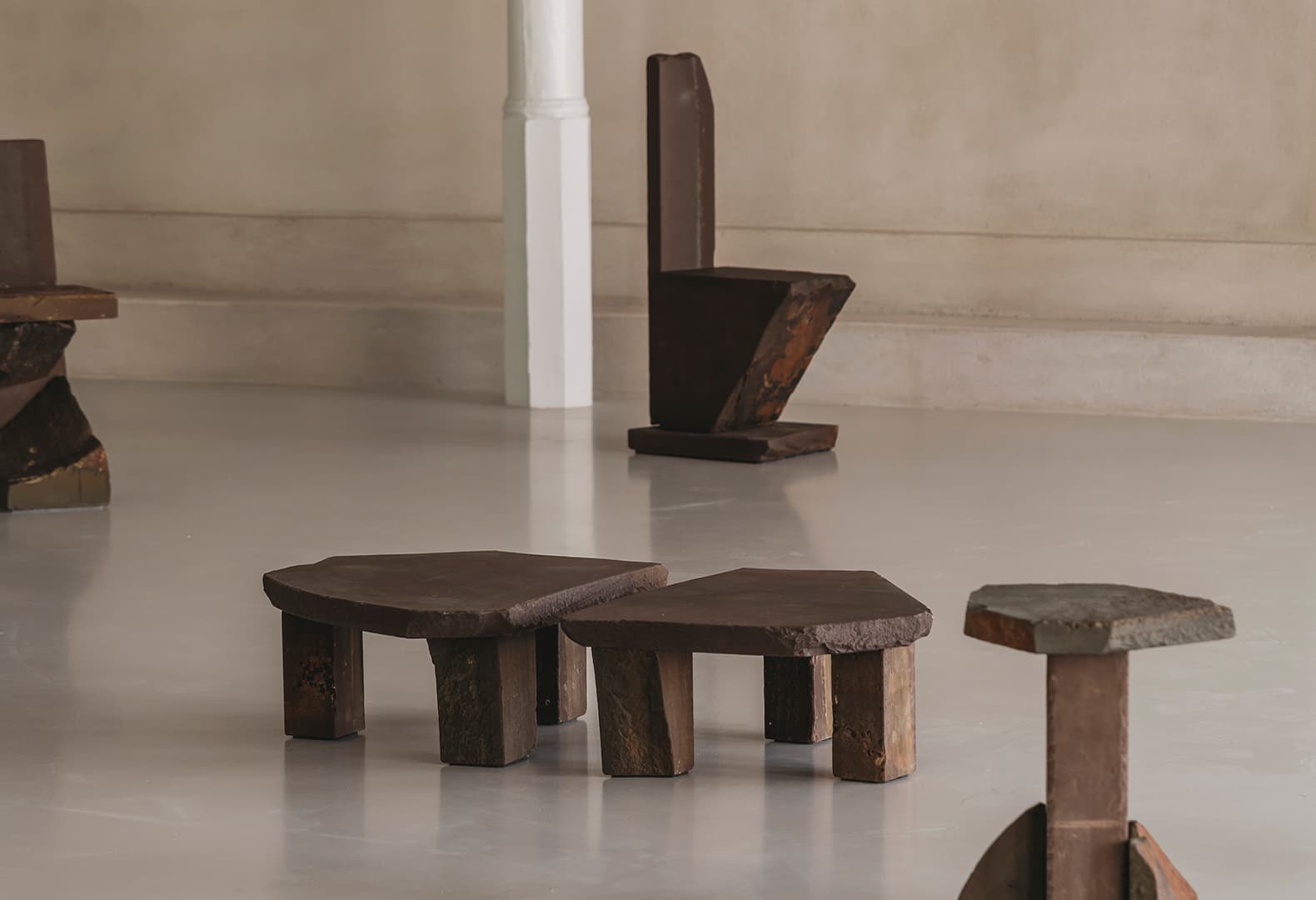 Сущность материалов в объектах Карстена ин дер Эльста