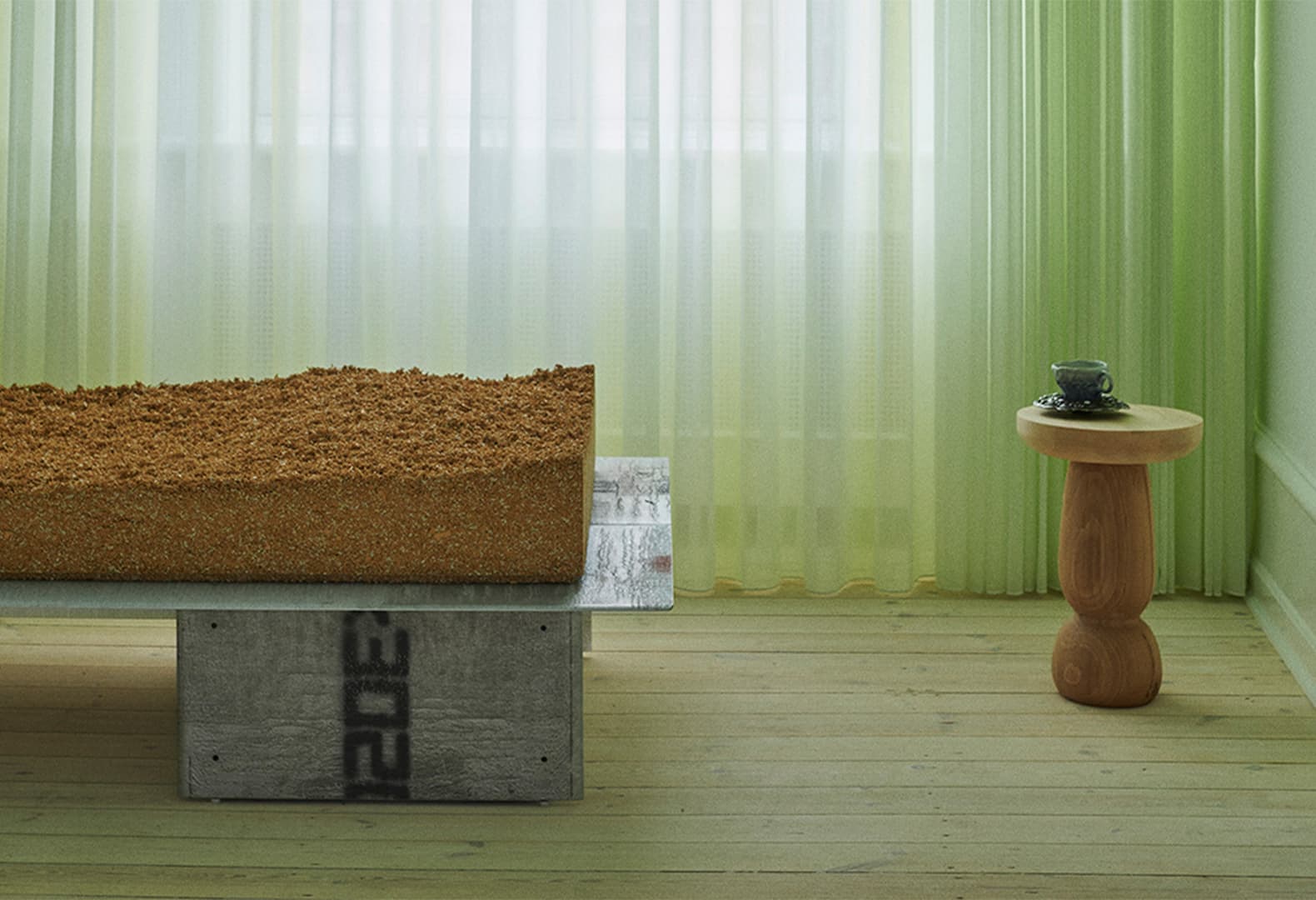 Сущность материалов в объектах Карстена ин дер Эльста