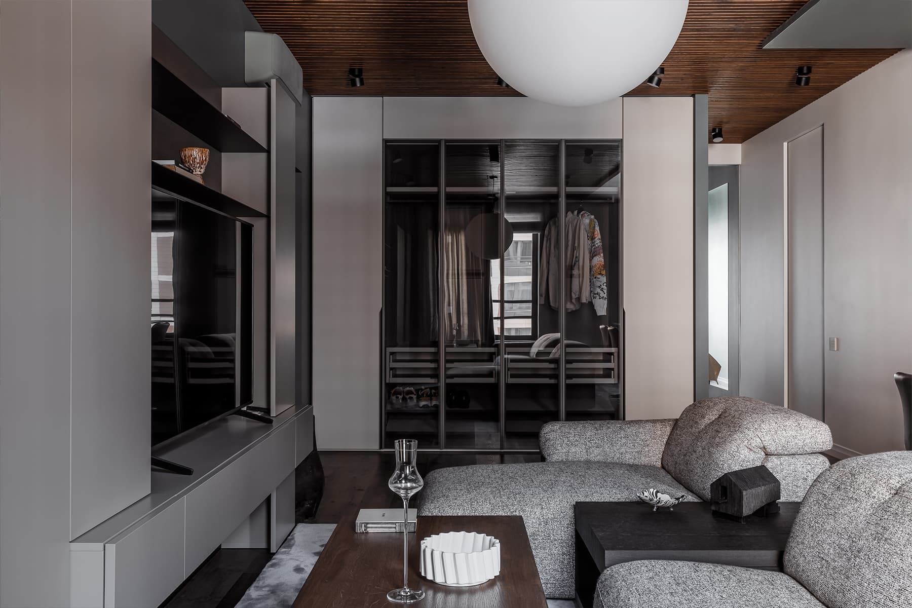 Умиротворяющий интерьер квартиры для семьи из трех поколений — проект Ксении Лысенко