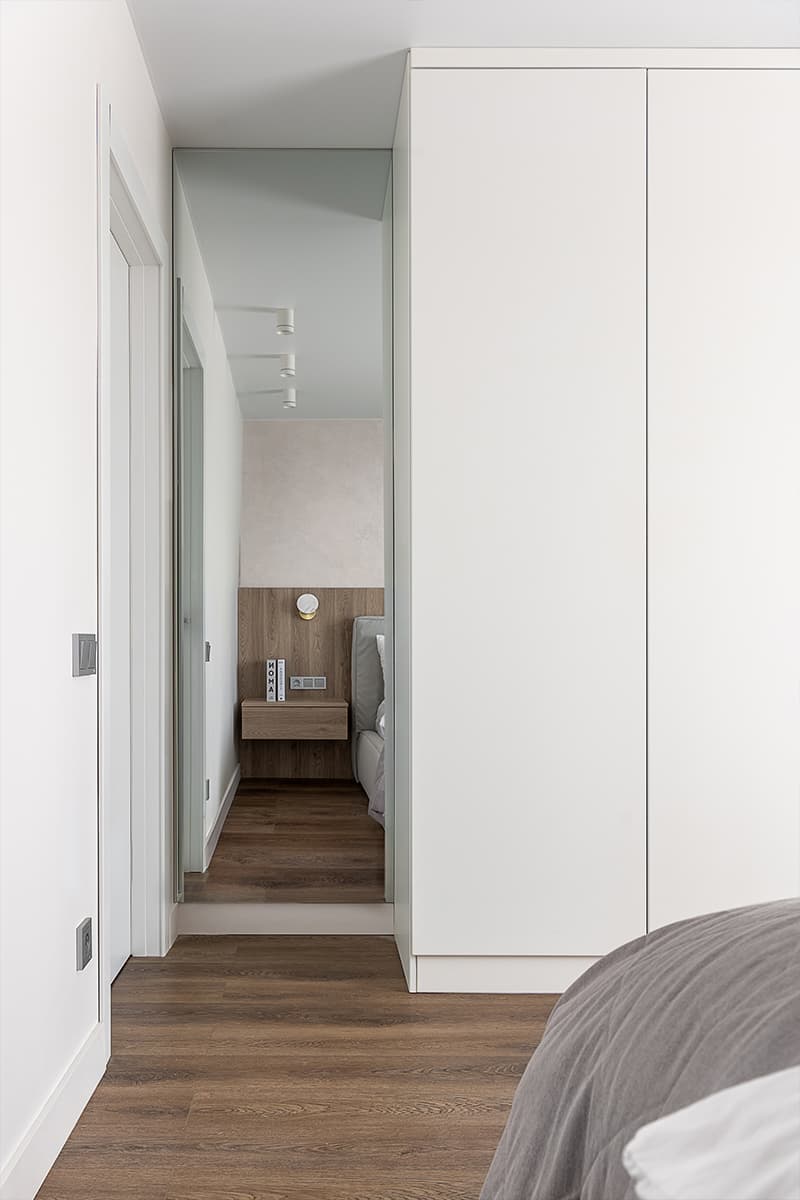 Тонкие нотки Азии в интерьере квартиры для супружеской пары — проект Марины Аббасовой