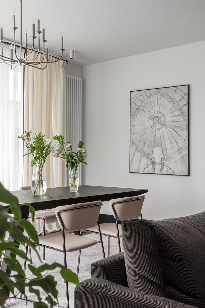 Нескучные детали в интерьере коттеджа с застекленной террасой — проект Ксении Турченко