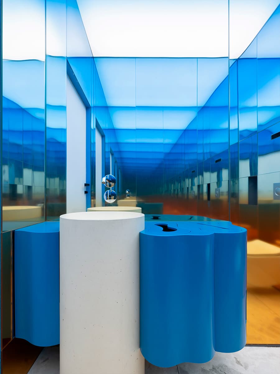 Сила стихий в нарядном интерьере семейного кафе — проект студии РИС