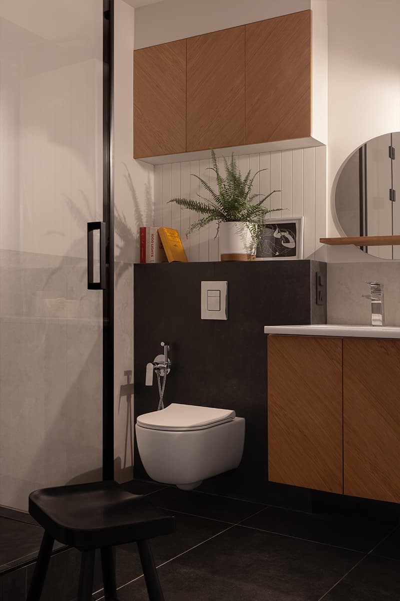 Магия зонирования в интерьере маленькой квартиры для молодой пары — проект Евгении Мараськовой-Григорянц