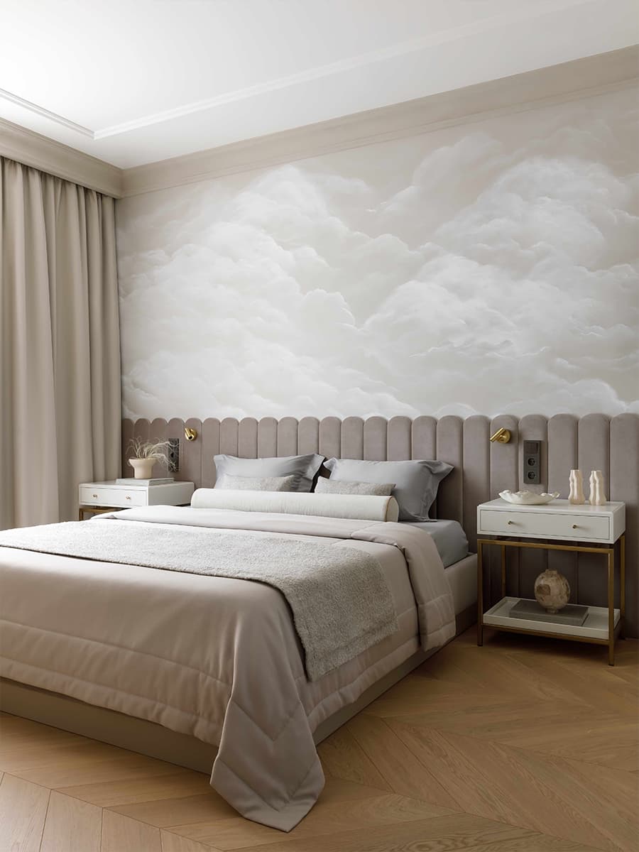 Чувство дома: легкий интерьер семейной петербургской квартиры для временного проживания — проект Юлии Бабинцевой