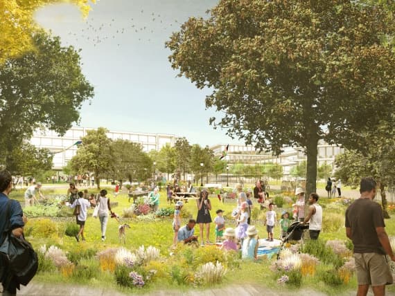 OMA построит дома для работников Facebook OMA построит дома для работников Facebook