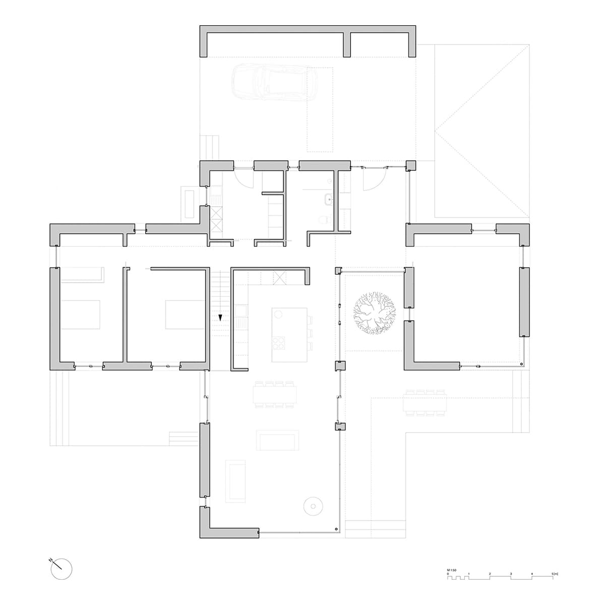 Собственный бар, яркая палитра и концептуальные детали в интерьере модного бутика — проект студии Uchronia