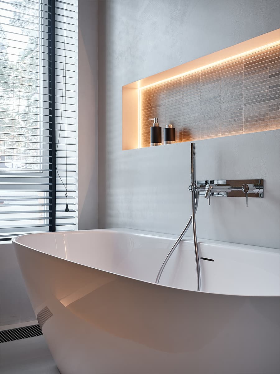 Диалог мужских и женских предпочтений в интерьере сибирского коттеджа — проект Татьяны Коркиной