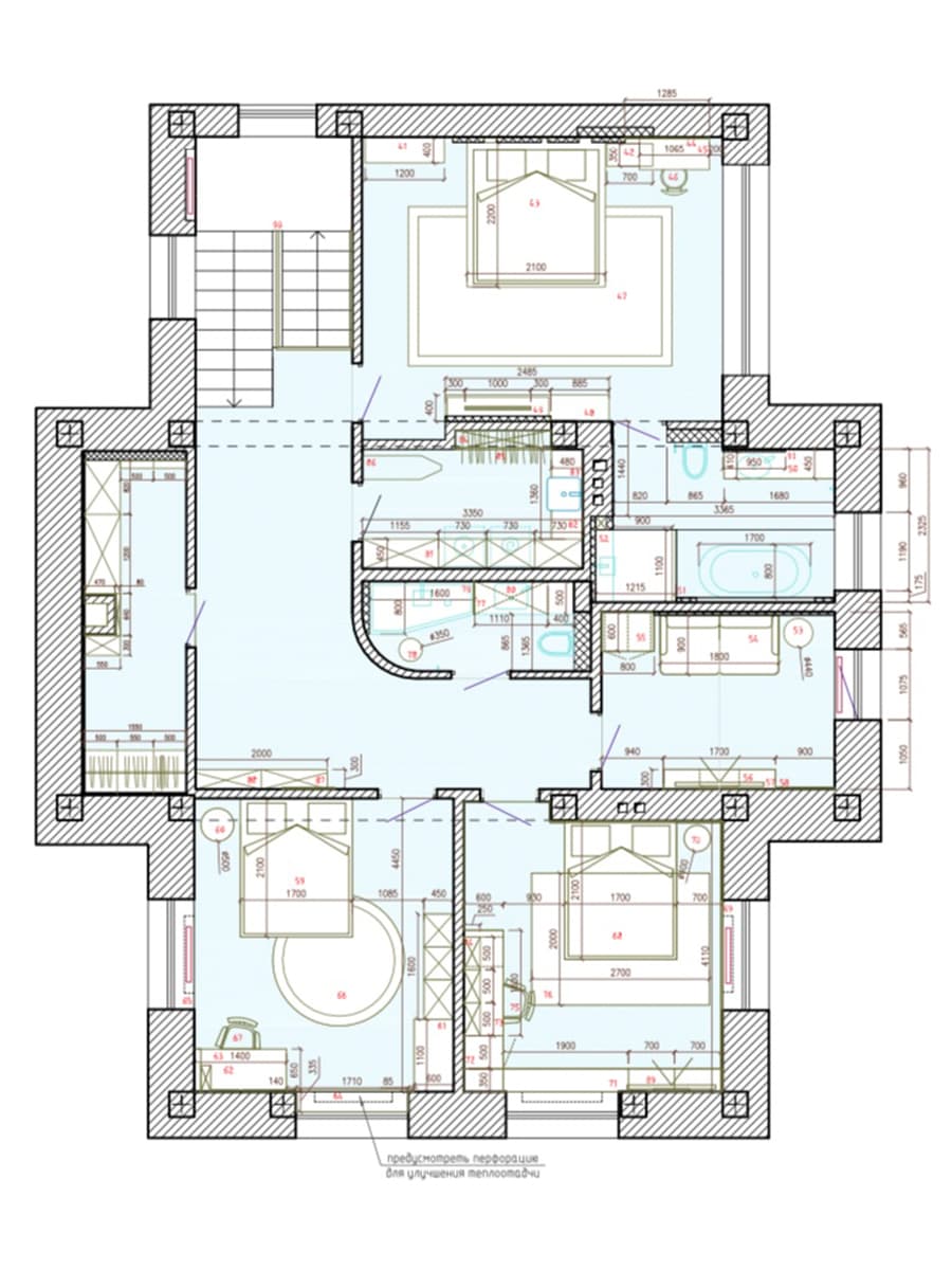 Диалог мужских и женских предпочтений в интерьере сибирского коттеджа — проект Татьяны Коркиной