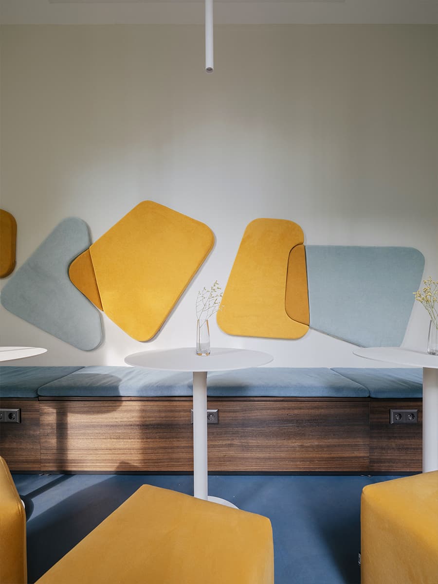 Небанальный интерьер стоматологии с продуманными зонами для сотрудников — проект студии Alina Sulina Design