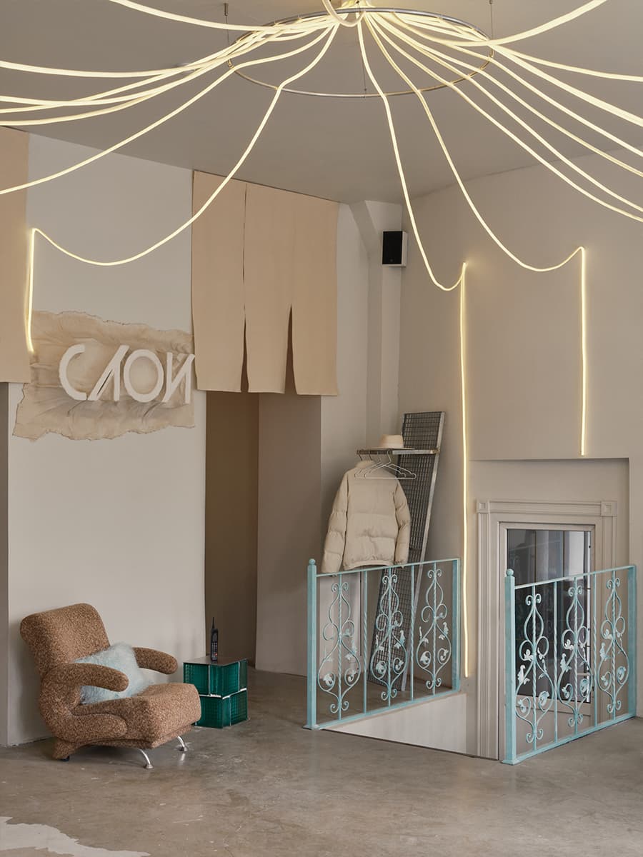 Берлинский андеграунд и нотки советской культуры в интерьере салона красоты — проект бюро Явь