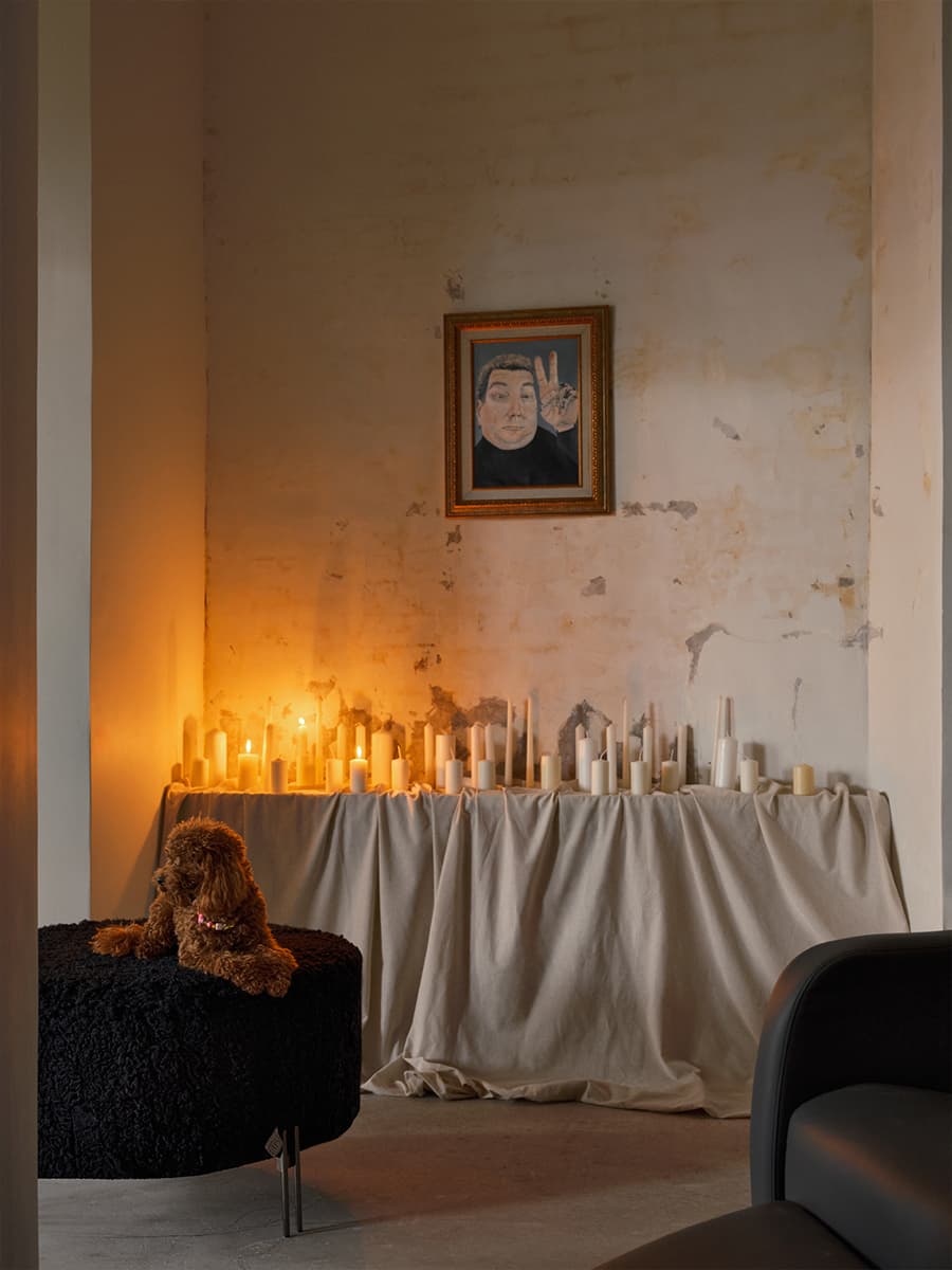 Берлинский андеграунд и нотки советской культуры в интерьере салона красоты — проект бюро Явь