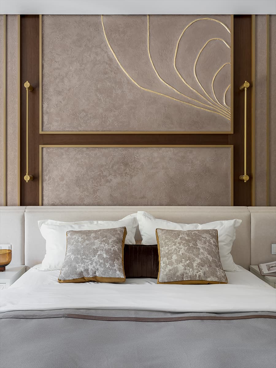 Цветные порталы, керамогранит и уютная лоджия в интерьере семейной квартиры в Воронеже — проект Екатерины Мищенко