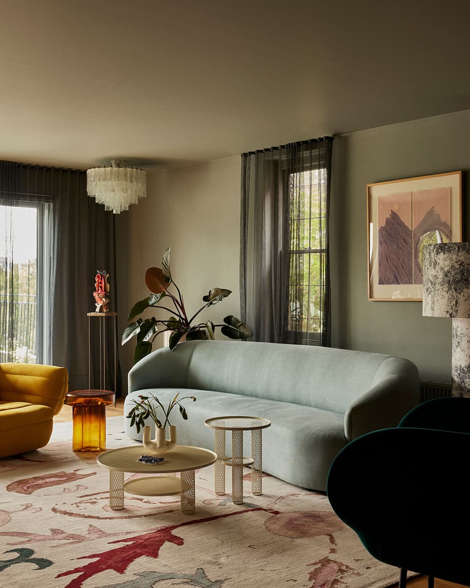 Яркая цветовая палитра и японская мозаика в обновленном интерьере дома в Австралии — проект Studio Doherty