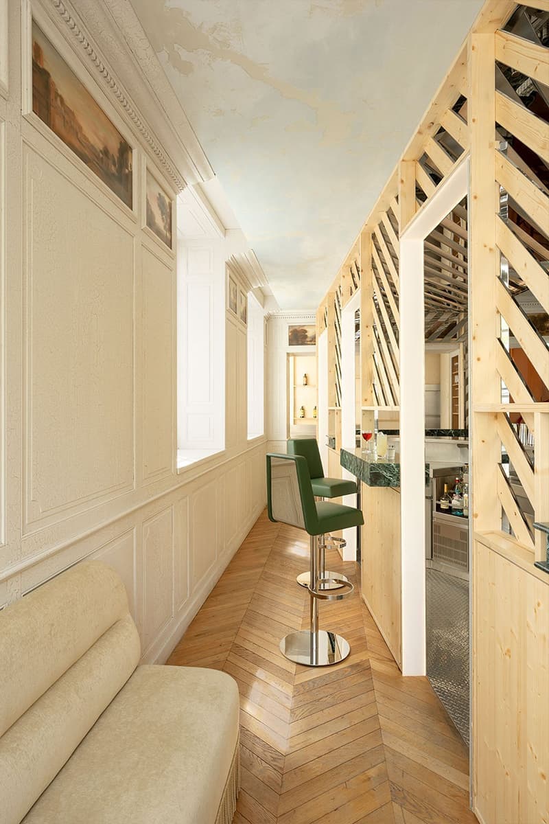 Все оттенки парижского шика в интерьере четырехэтажного коктейльного бара — проект Рами Фишлера