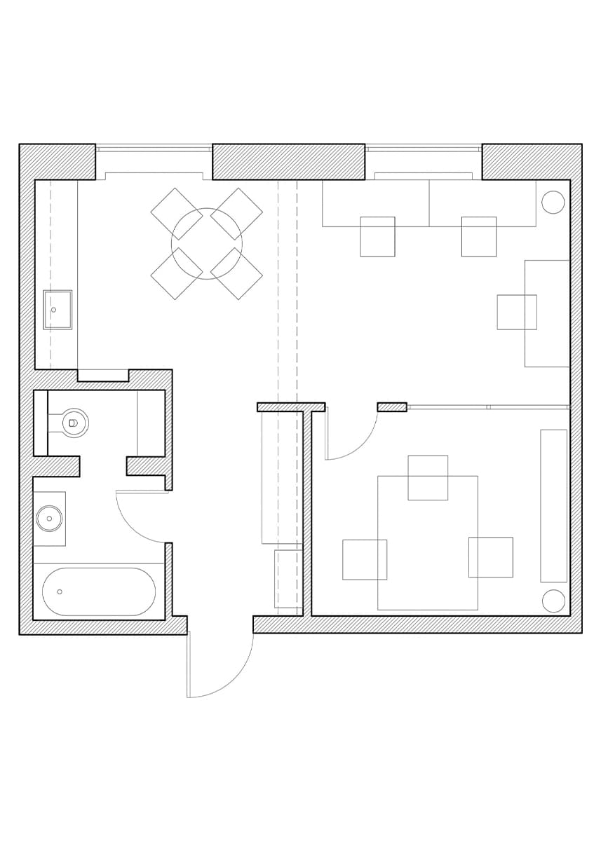 Интуитивный подход к созданию офисного пространства для дизайн-бюро — проект бюро Земля