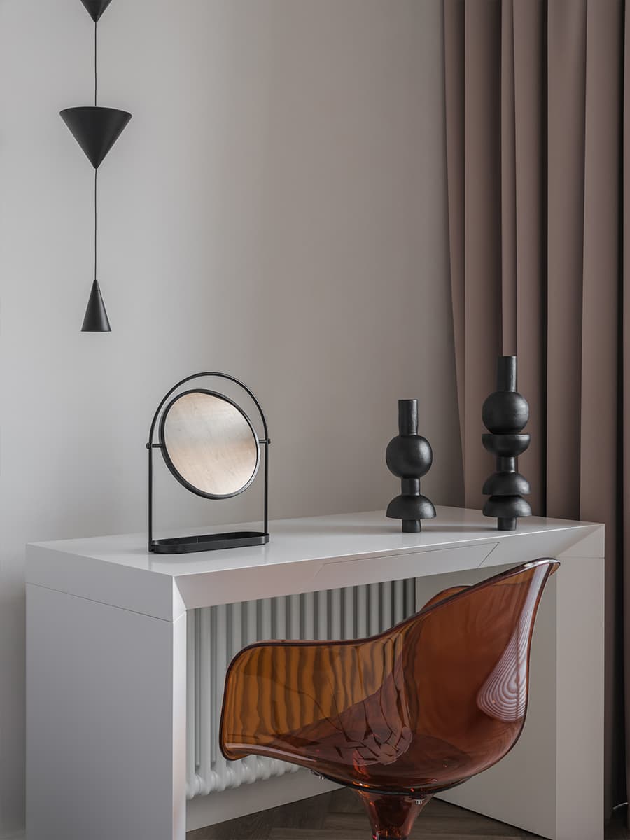 Обновленный интерьер коммунальной квартиры для сдачи в аренду — проект Мари Гри