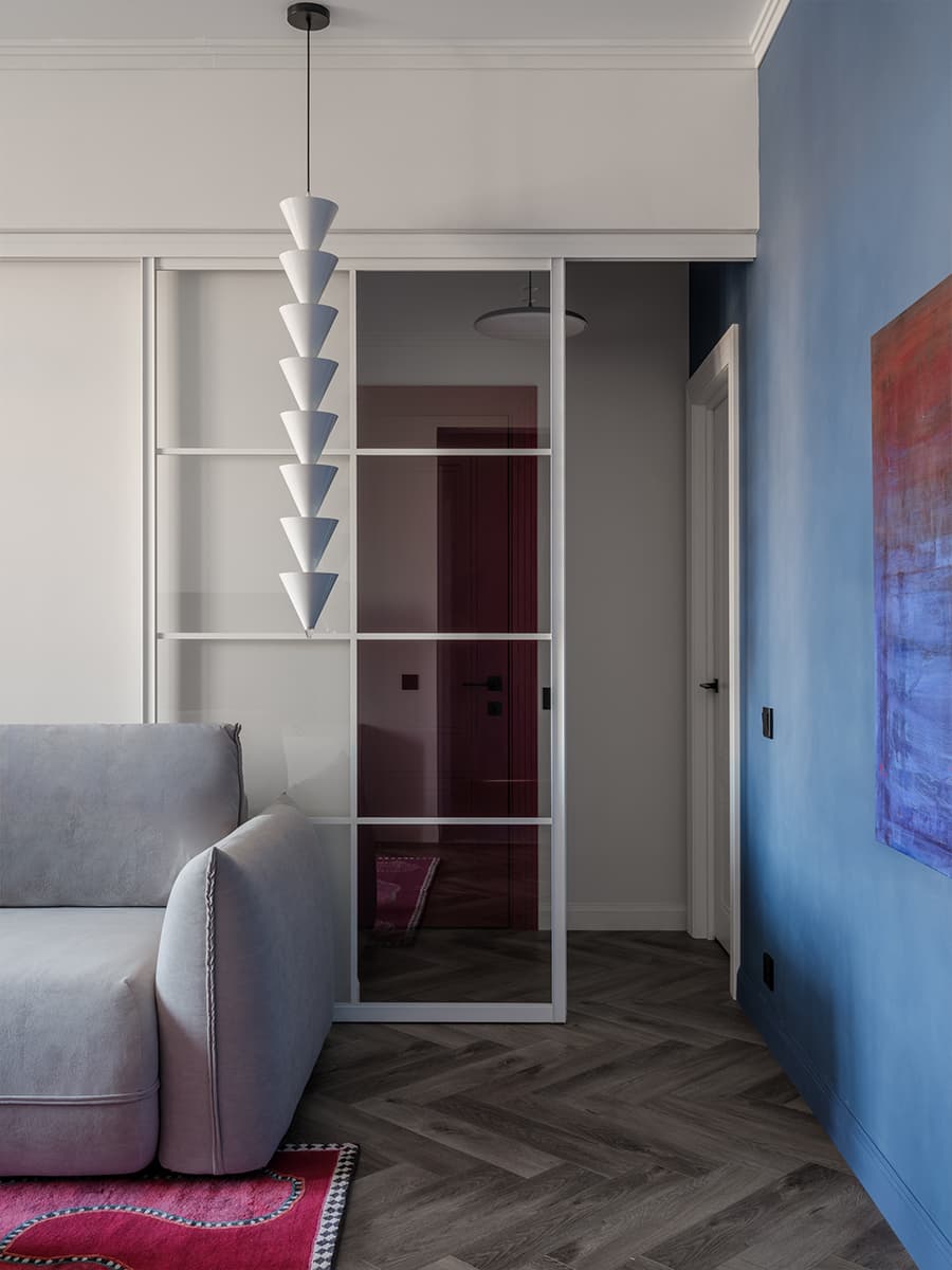 Обновленный интерьер коммунальной квартиры для сдачи в аренду — проект Мари Гри