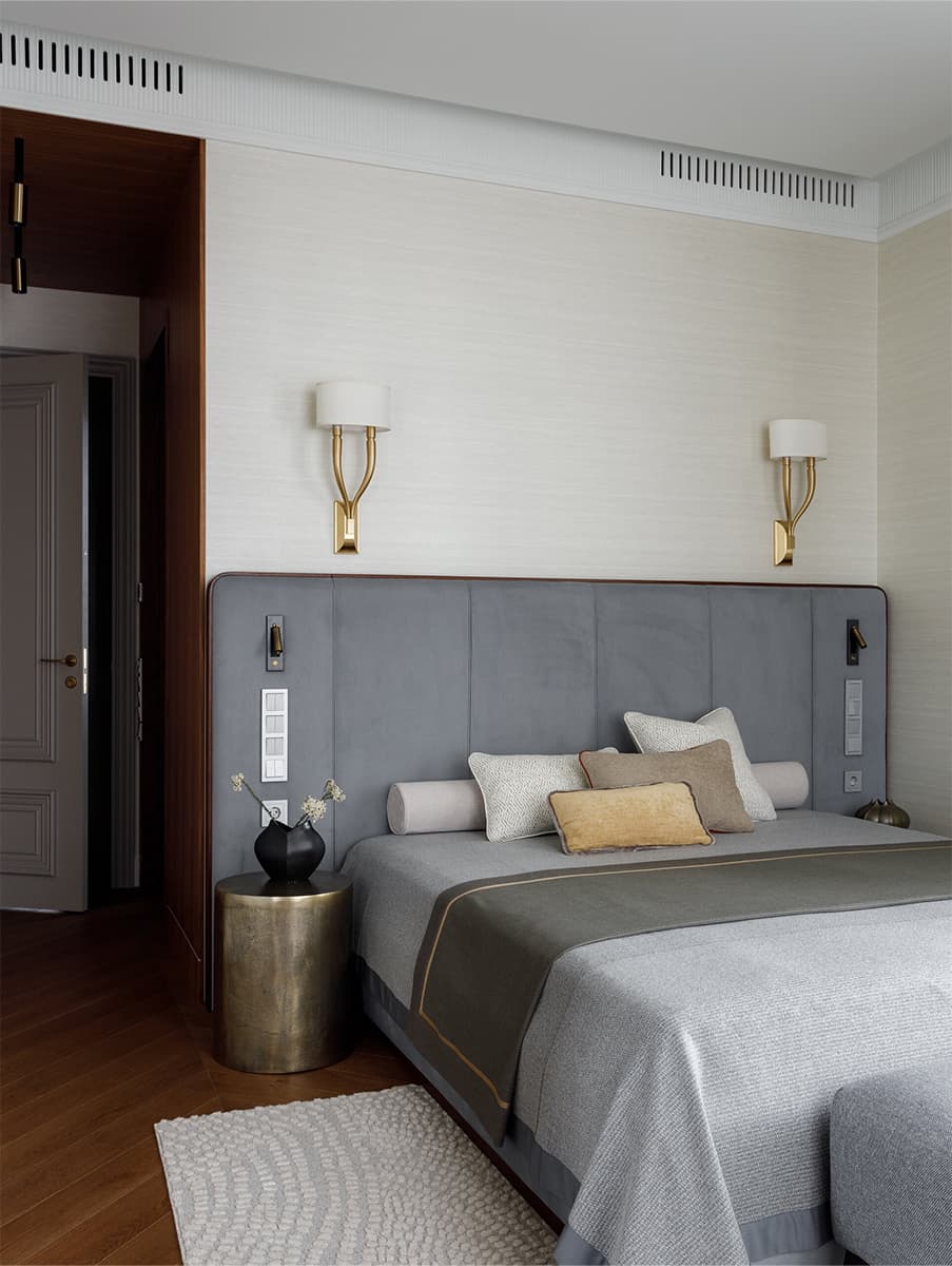 Вневременные решения в уютном интерьере квартиры для интеллигентной семьи — проект Polukhina Design