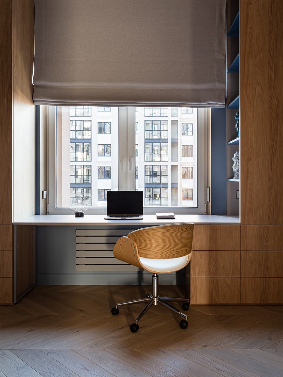 Медитативный интерьер, созданный по канонам восточных практик — проект Катарины Притчиной