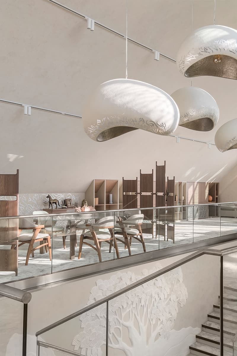 ДНК татарской культуры в интерьере офиса с большим директорским кабинетом — проект Джамили Хуснутдиновой