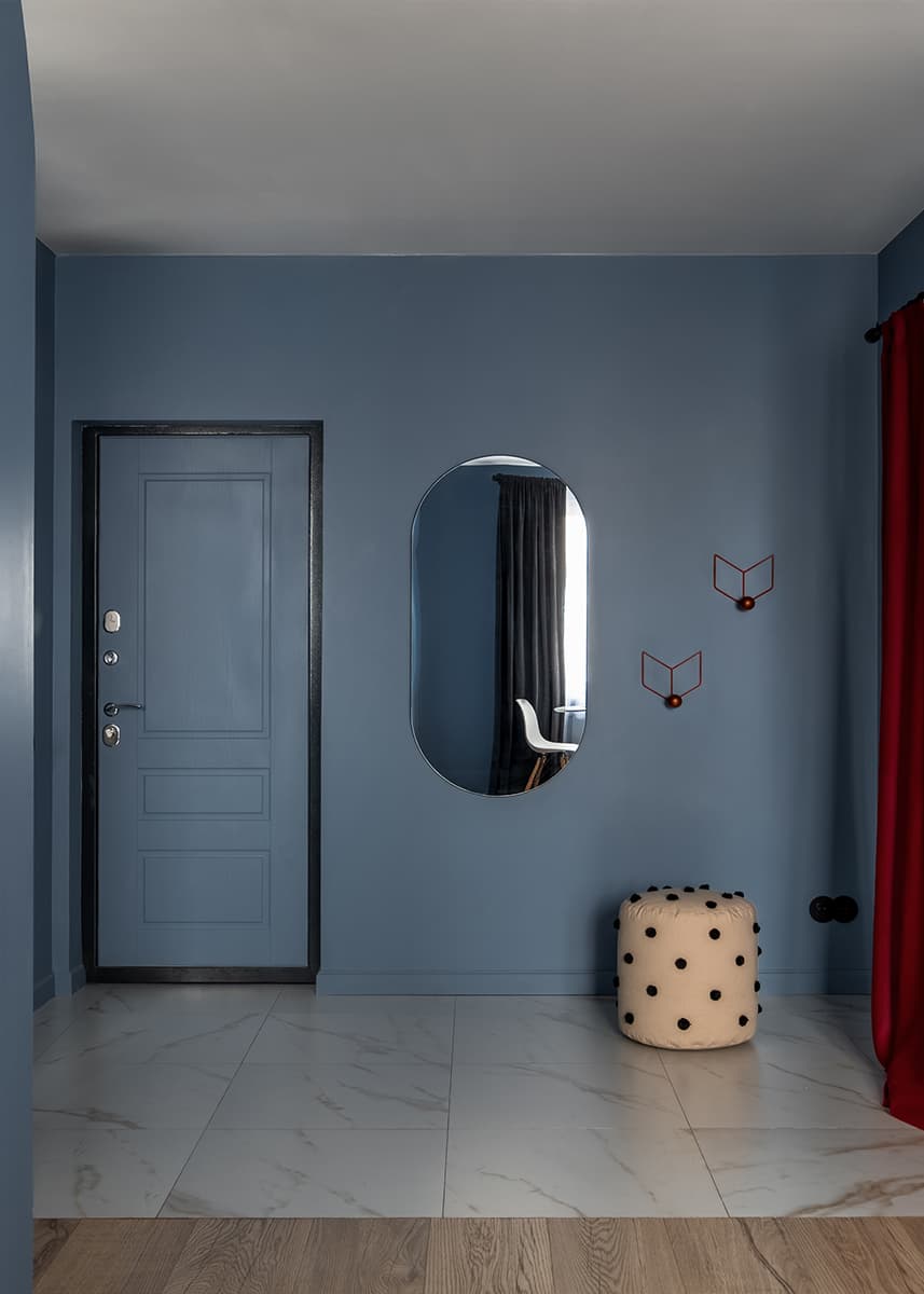 Элементы скандинавского стиля и французский шик в ярком интерьере — проект Мии Грабчак