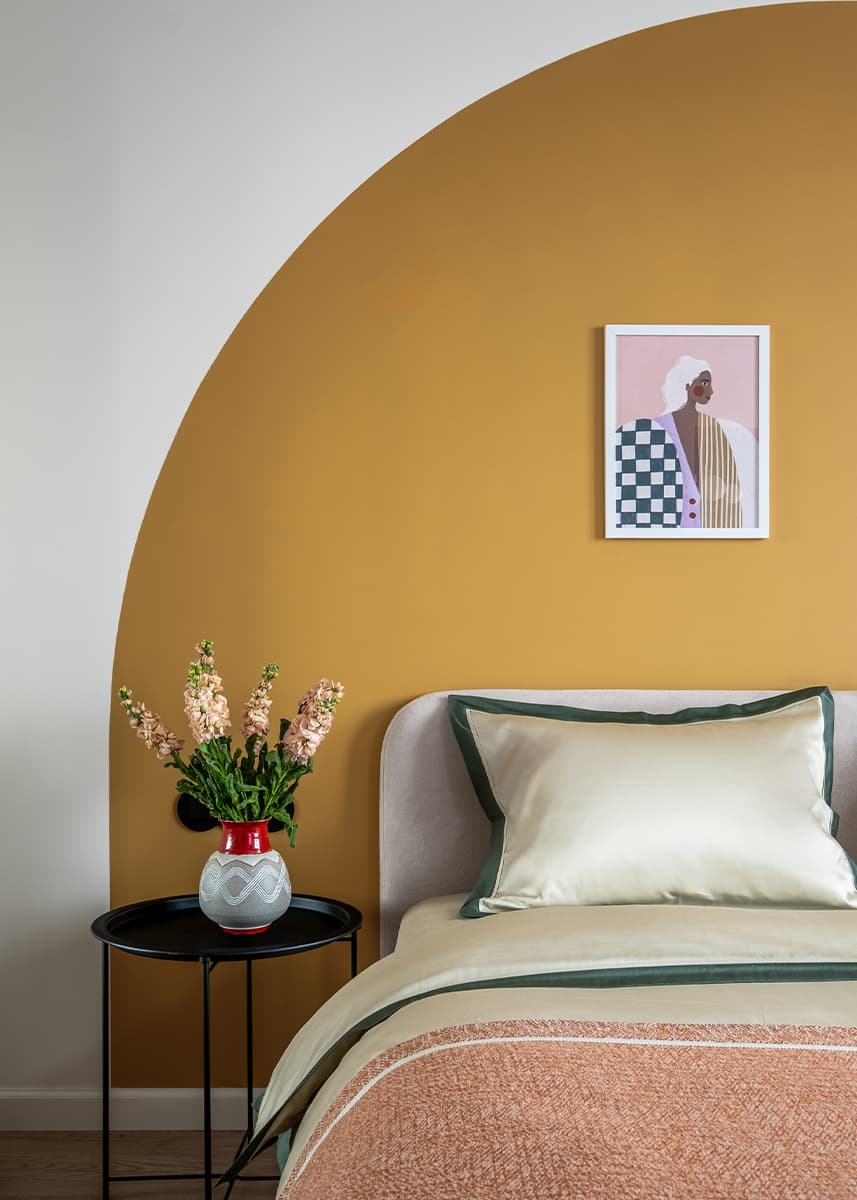 Элементы скандинавского стиля и французский шик в ярком интерьере — проект Мии Грабчак w3