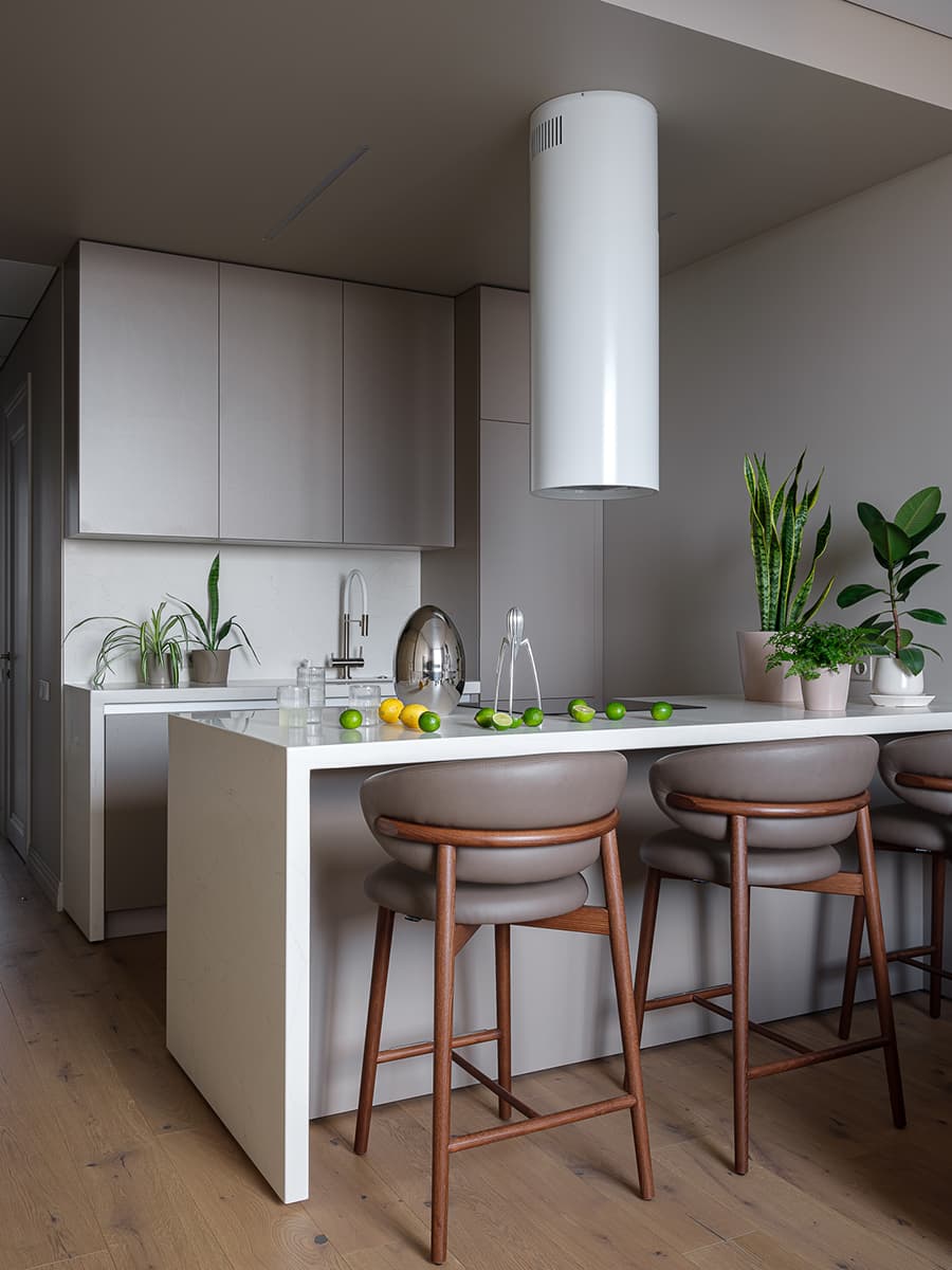 Светлый интерьер семейной квартиры возле Москва-сити — проект Марины Багуцкой