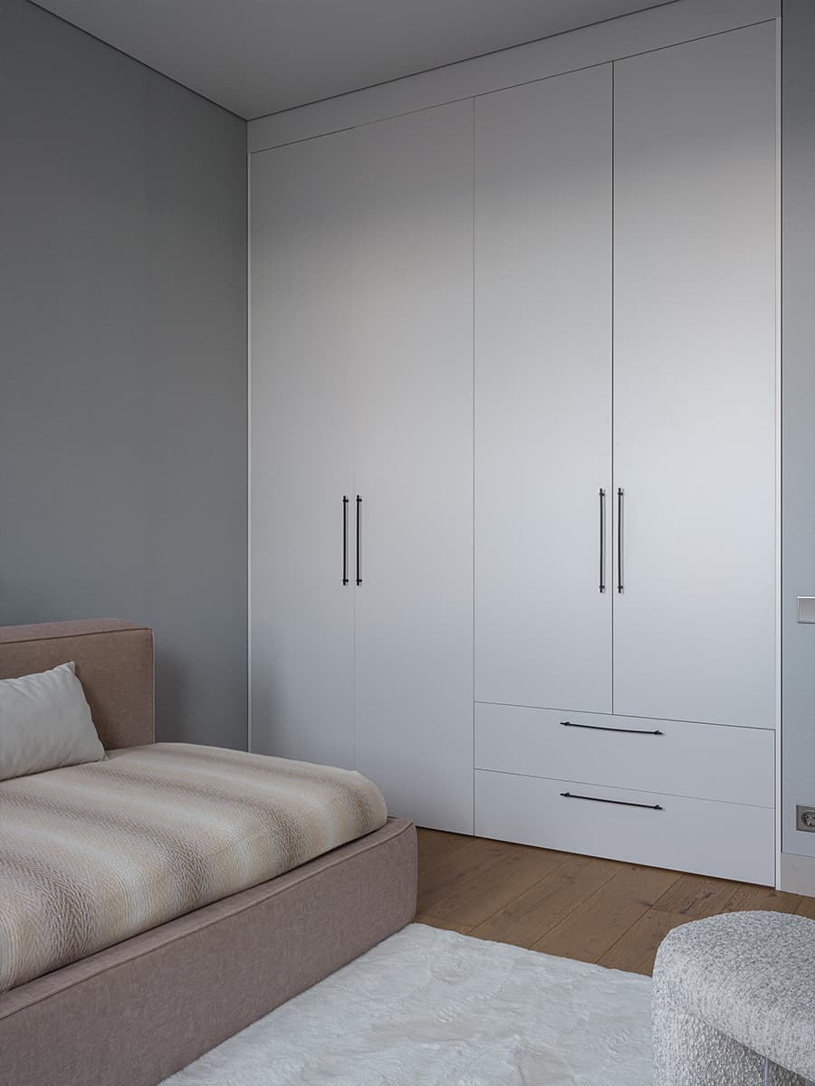 Светлый интерьер семейной квартиры возле Москва-сити — проект Марины Багуцкой