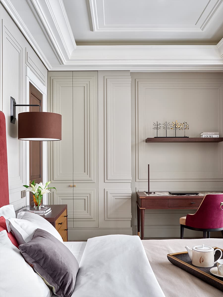 Спокойный и респектабельный интерьер квартиры в центре Москвы — проект Елены Потемкиной