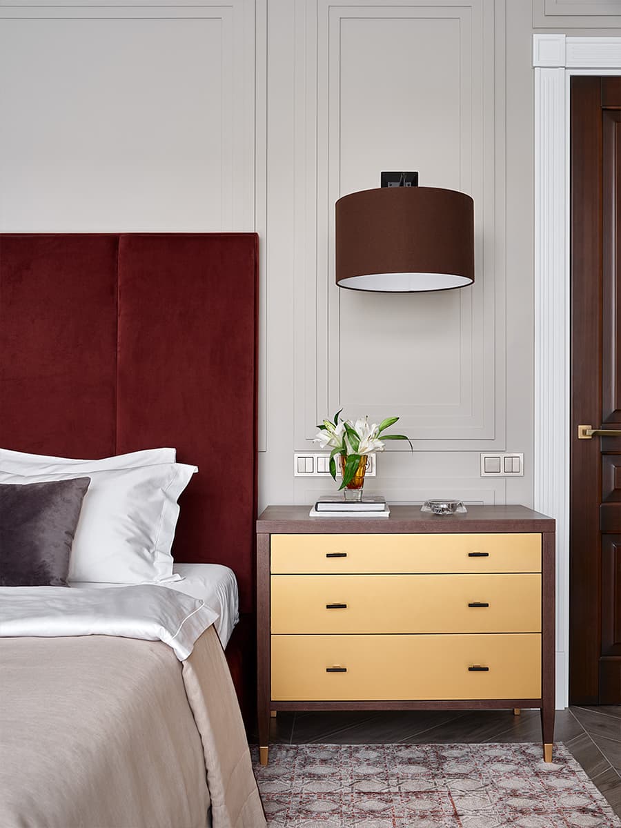 Спокойный и респектабельный интерьер квартиры в центре Москвы — проект Елены Потемкиной