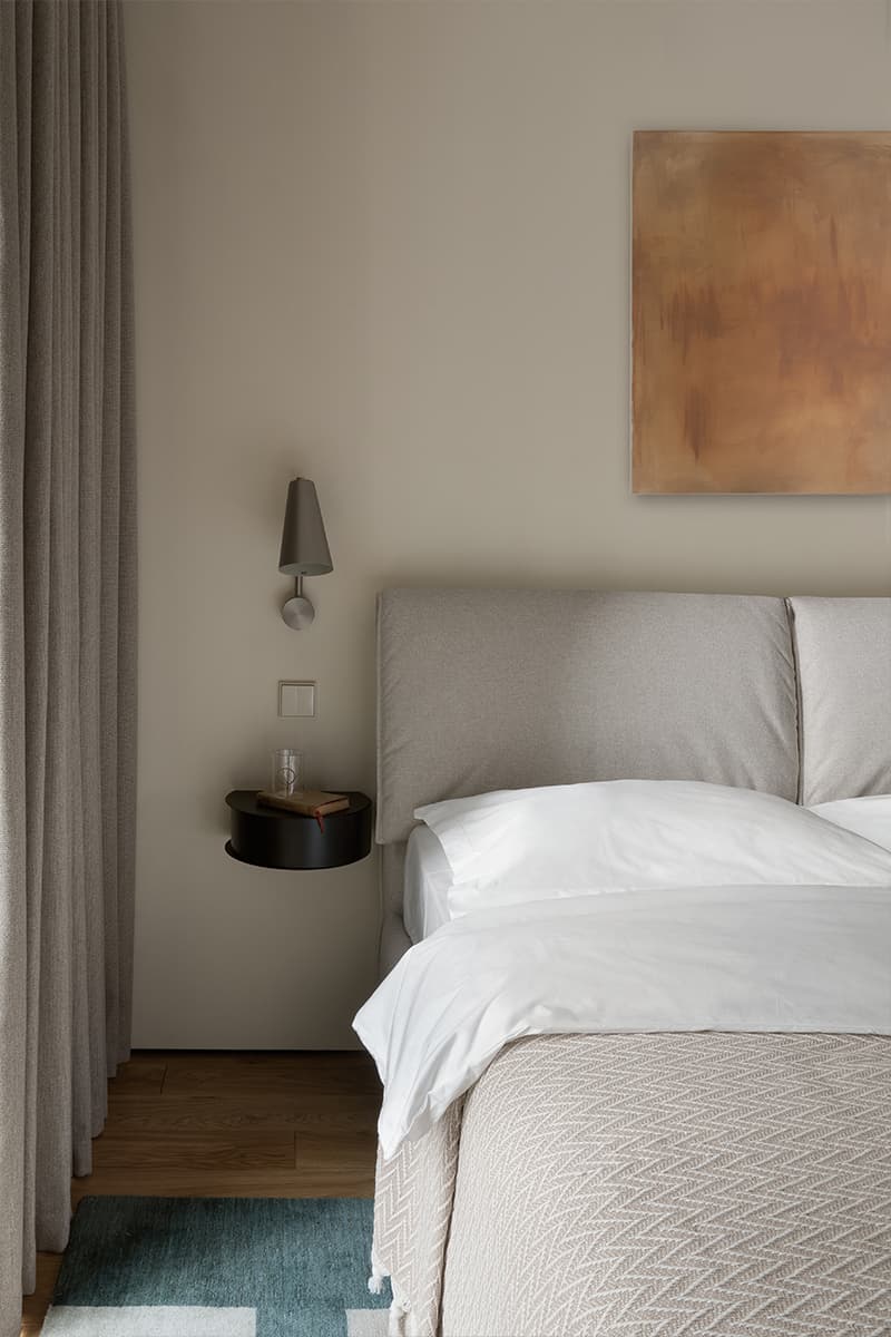 Терракотовые акценты в интерьере квартиры под сдачу в аренду — проект Данили Хутбеевой