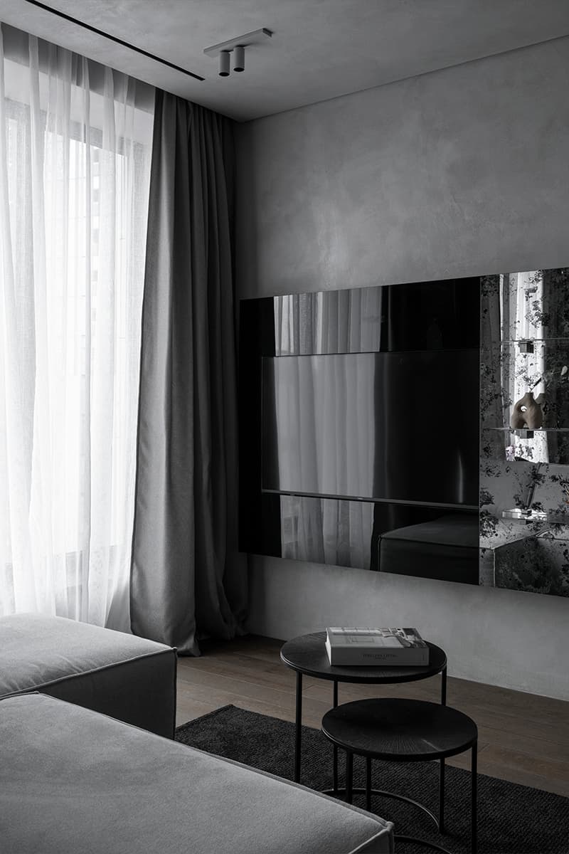 Строгий интерьер московской квартиры для мужчины — проект Елены Сапожковой