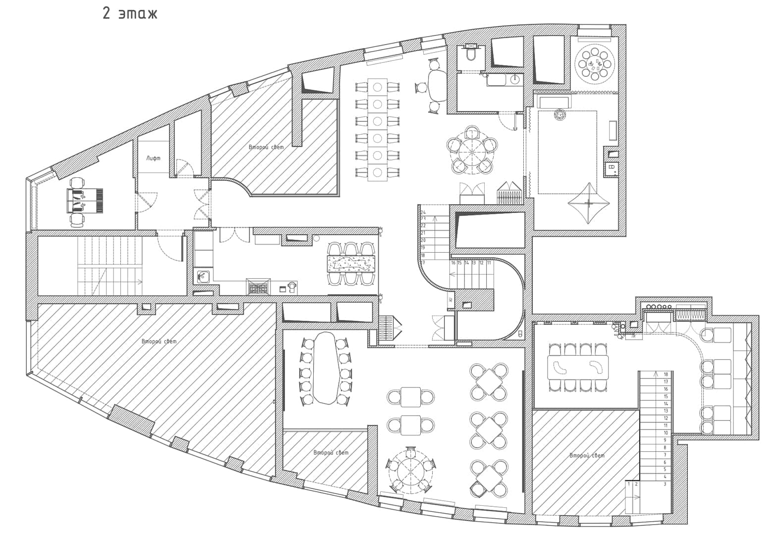 Авторские панно и плавная смена сезонов в интерьере московского ресторана — проект бюро УГОЛОК