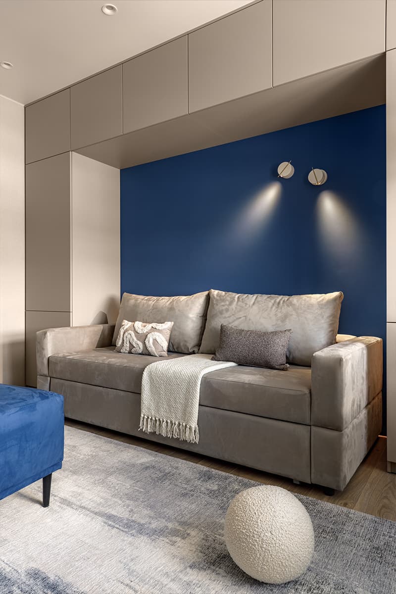 Нескучный интерьер квартиры для профессиональной спортсменки — проект Дарьи Воронковой