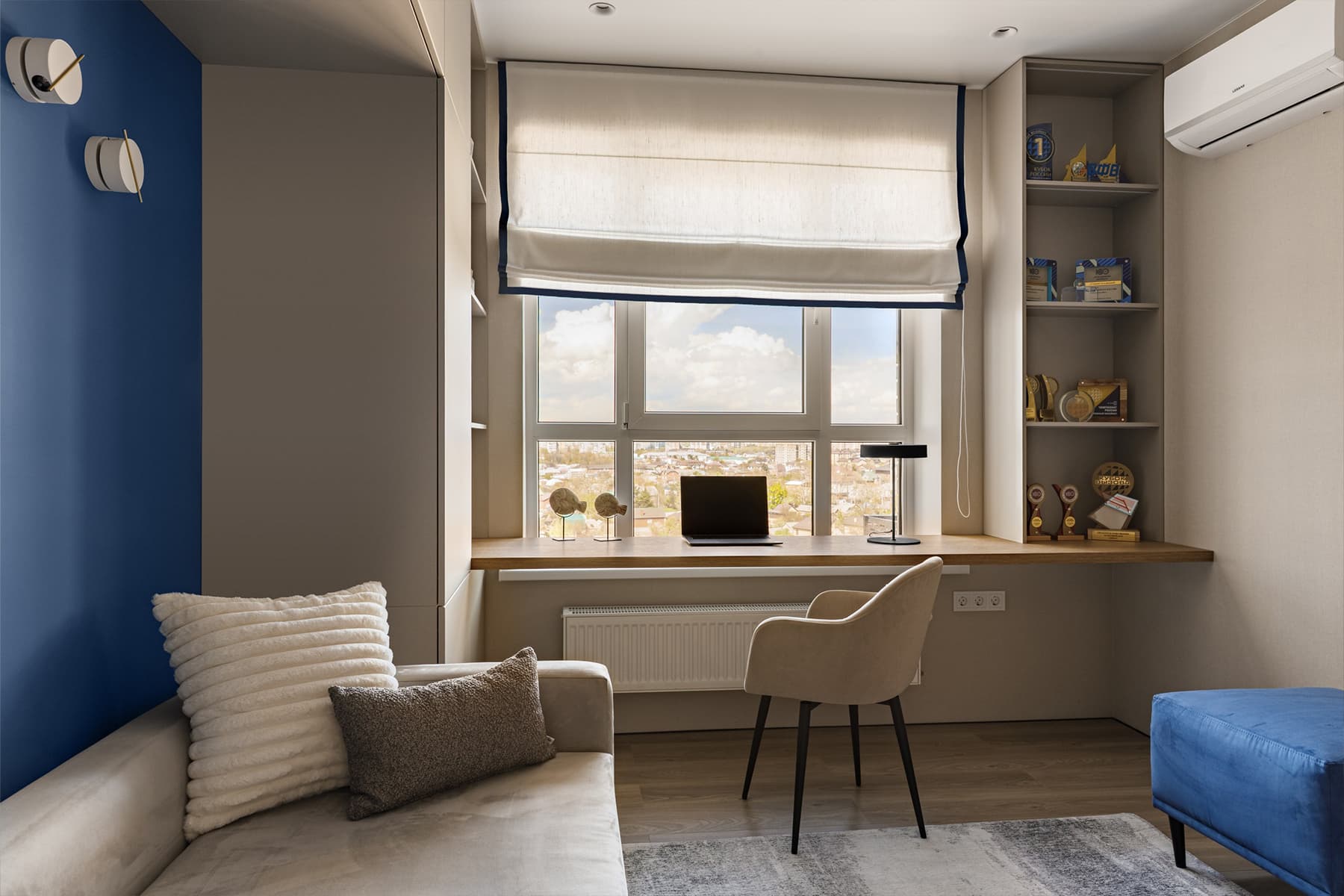 Нескучный интерьер квартиры для профессиональной спортсменки — проект Дарьи Воронковой