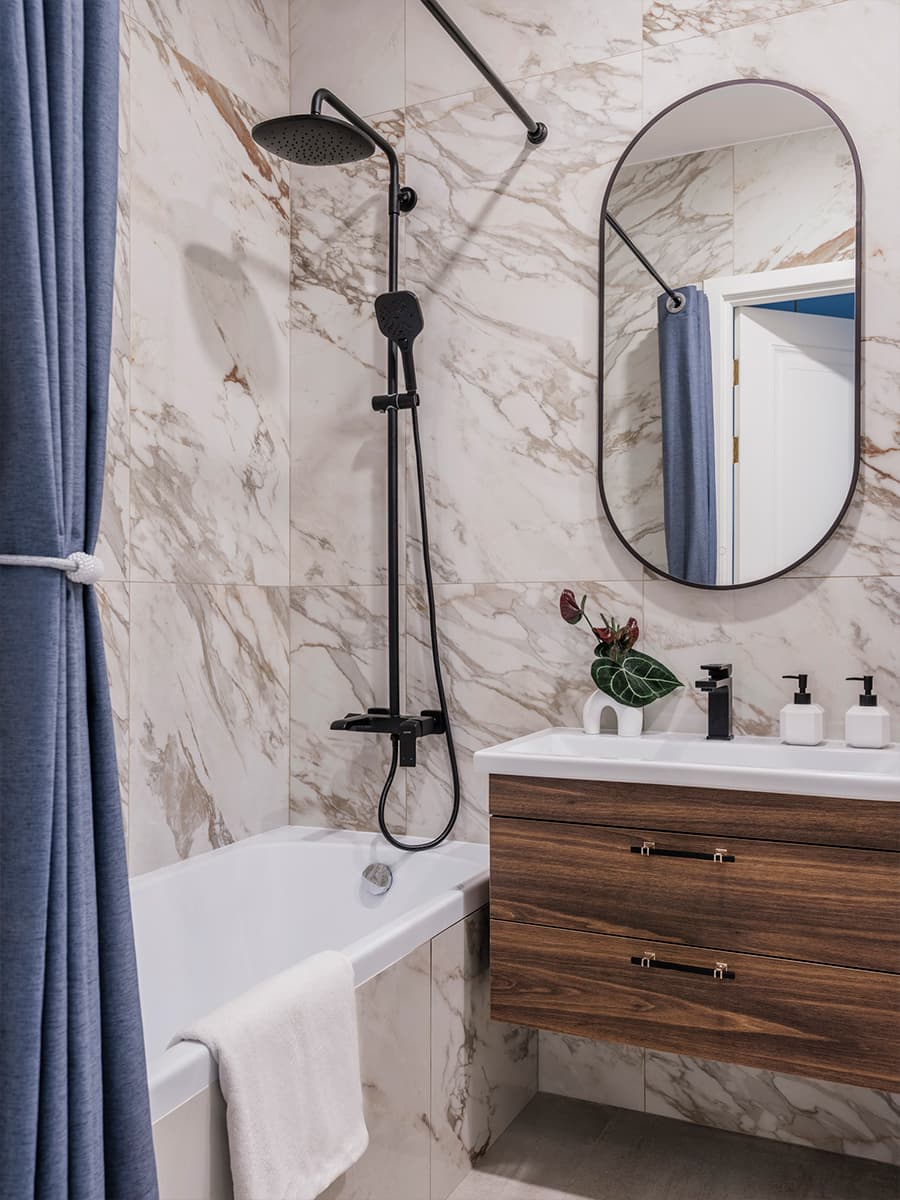 Обновленный интерьер квартиры в московской сталинке — проект Гульнары Мардамшиной