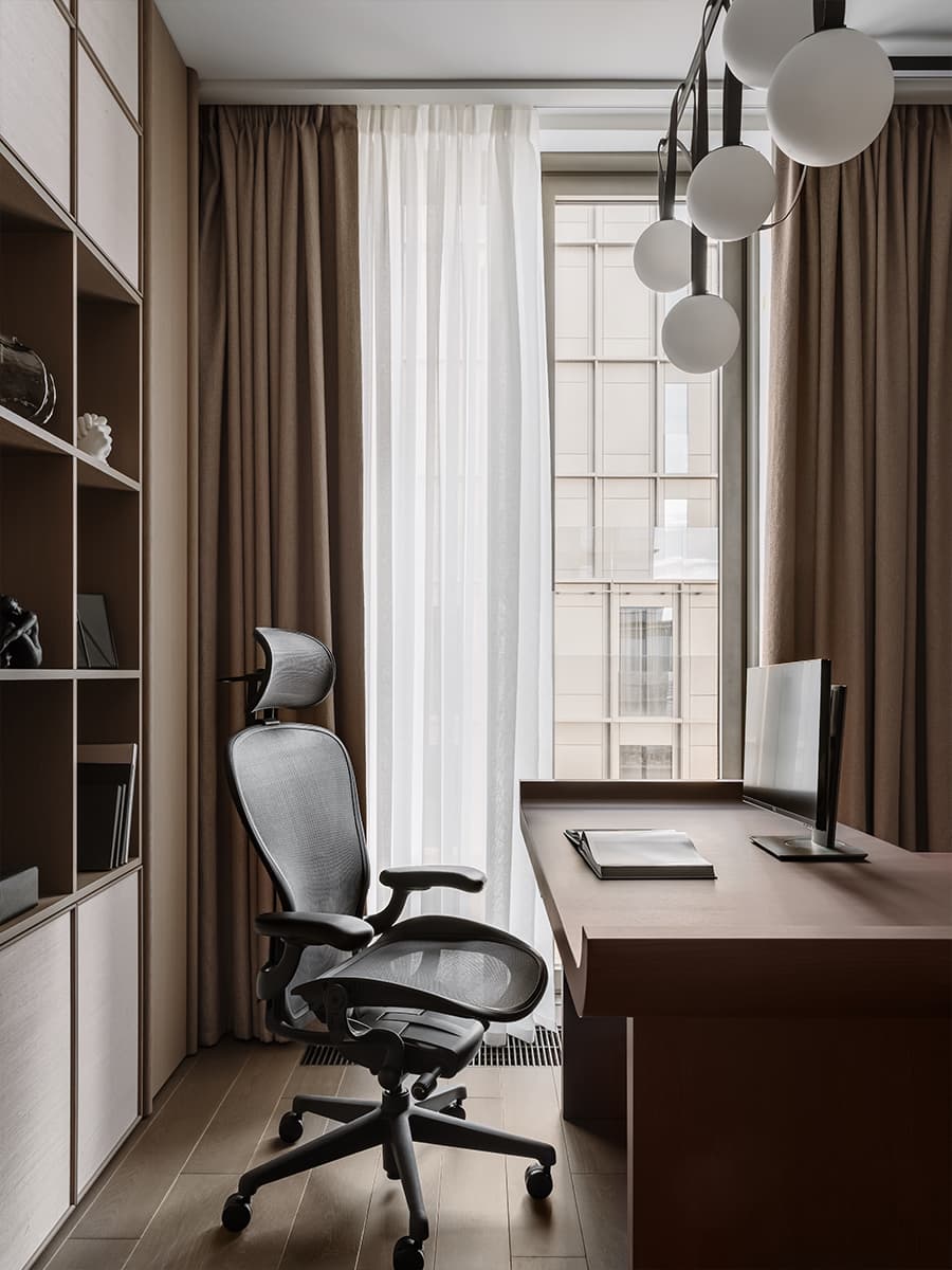 Расслабленный интерьер квартиры для двух студентов — проект Александры Останковой