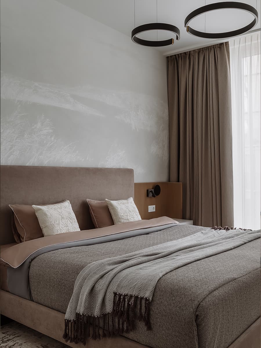 Расслабленный интерьер квартиры для двух студентов — проект Александры Останковой