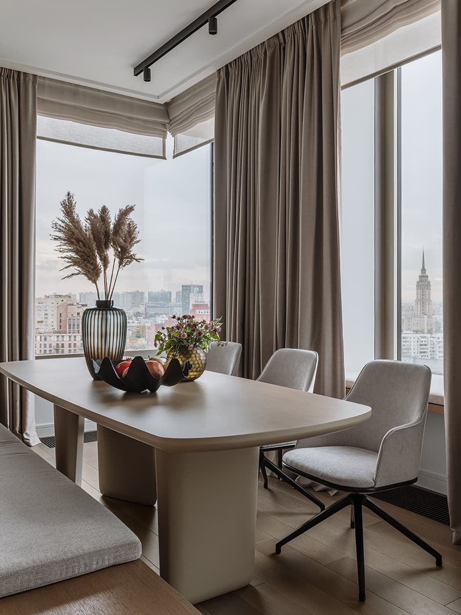 Расслабленный интерьер квартиры для двух студентов — проект Александры Останковой