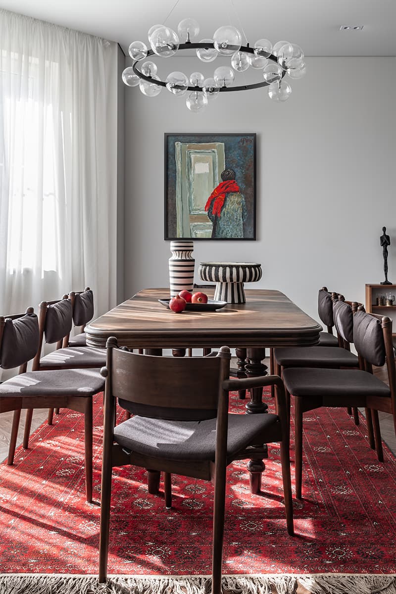 Эклектичный интерьер квартиры на стыке эпох — проект Анастасии Федоровской